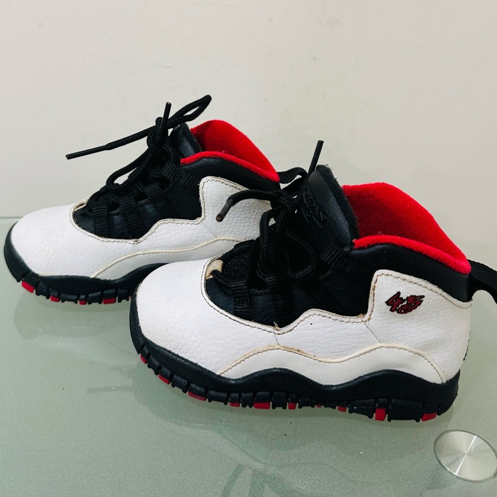 Air Jordan 10 Retro BT Chicago Double Nickel Bulls 2014 Size 7C 310808-102